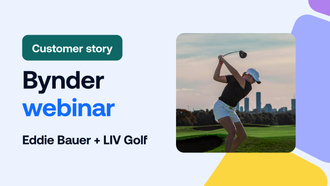 How Eddie Bauer + LIV Golf deliver exceptional digital content experiences with Bynder