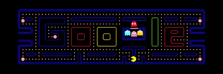 Pacman google doodle