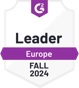 Badge G2 Leader Europe Fall 2024