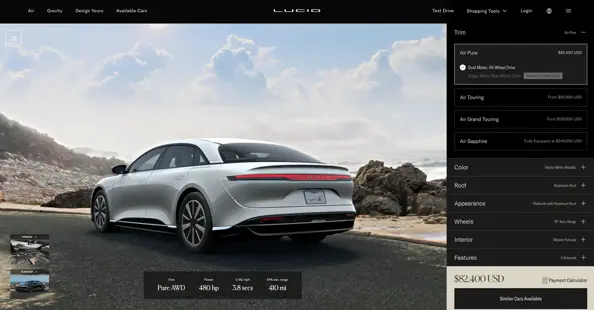 Customer spotlight: How Lucid Motors drives omnichannel retail experiences with DAM