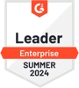Badge G2 Leader Enterprise Summer 2024